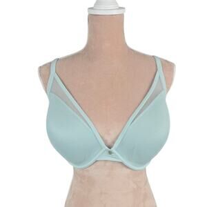 Thirdlove Classic Contour Plunge Bra LIght Blue Size 36F